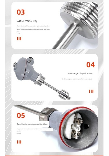 Trendooze 304 Paslanmaz Çelik Sıvı Seviye Sensörü - 150mm Tek Şamandıra - Yurt Dışından