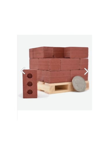 500 adet 3 delikli tuğla+harç