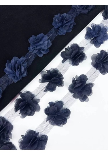 Slubov'u Çiçeklerden El İşi Ve Dikiş Şeridi 1m 256868560