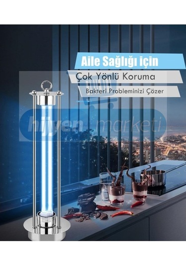 Uvc Dezenfeksiyon Lambası Kumandalı