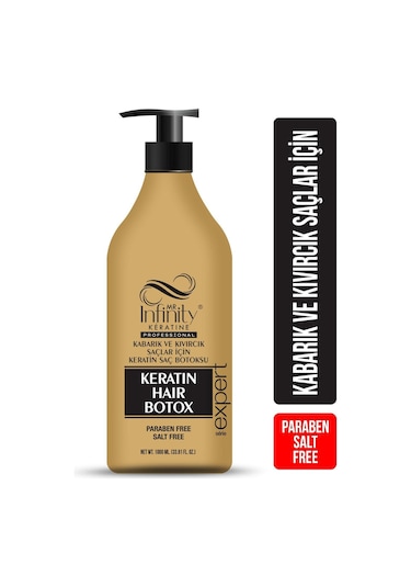 Infinity Keratin Hair Botox Crem 1000ml Yıpranmış Ve Yorgun Saçlara