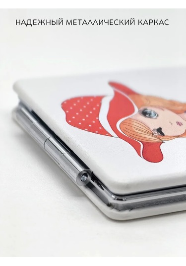 The Motto Kız Çocuğu İçin Cep Aynası Hediye 291703119 Beyaz