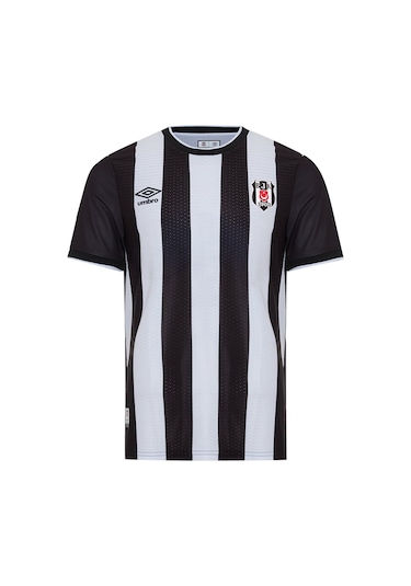 Beşiktaş Umbro Çubuklu Forma Siyah - Beyaz