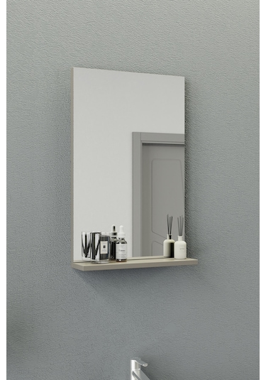 Biani Fix Arya Slım 50 Cm Banyo Dolabı,Seramik Lavabolu, Aynalı,Lavabo Dahil,Mdf,Latte Biani Fix Arya Slım 50 Cm Banyo Dolabı,Seramik Lavabolu, Aynalı,Lavabo Dahil,Mdf,Latte