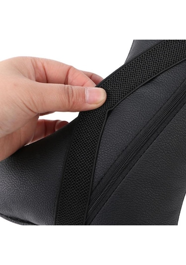 Mitsubishi Pajero Koltuk Başlığı Emniyet Kemer Kılıfı Siyah (420155221)