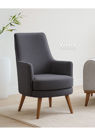 Valo Berjer & Tekli Koltuk - Açık Antrasit Gri - Antrasit