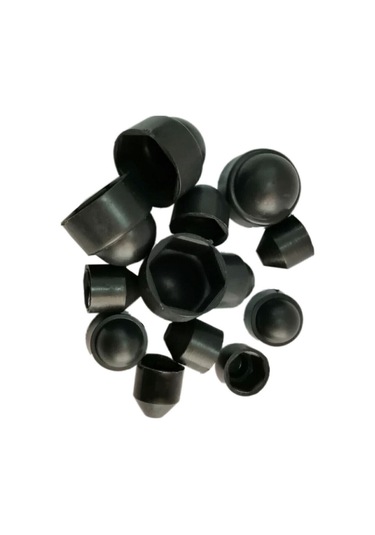 M10 Plastik Somun Gizleyici Kapağı Siyah 10 Adet M10