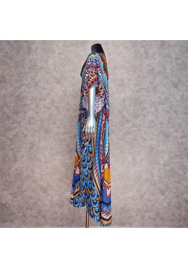 Sarı Bohem Kaftan Plaj Tunik Pamuk Plaj Cover Up Saida De Praia Mayo Kadın Bikini Cover Up Sarı Sarı Bohem Kaftan Plaj Tunik Pamuk Plaj Cover Up Saida De Praia Mayo Kadın Bikini Cover Up Sarı