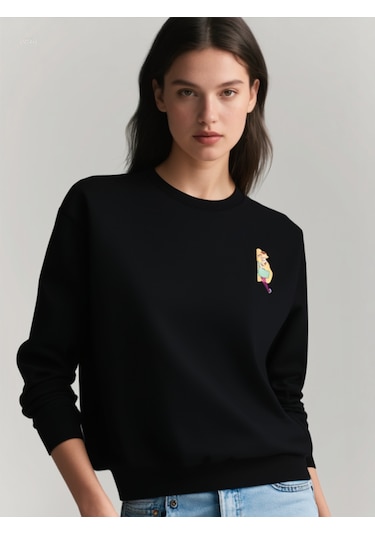 Ogc Marco & Star Kombin Sweatshirt Siyah