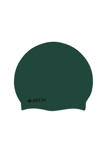 Delta Silikon Bone Deluxe Yüzücü Havuz ve Deniz Bonesi Düz Renk Koyu Yeşil Çok Renkli