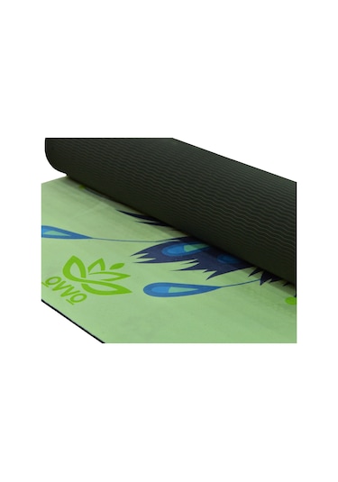 Suede -Tpe Peacock Yogamat Ovvo