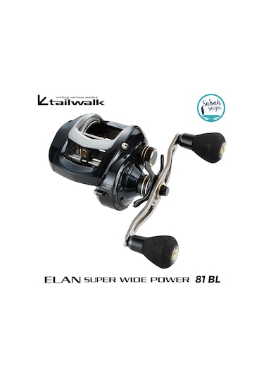 Tailwalk Elan Super Widepower 81bl Çıkrık/baitcasting Jig Olta Makinesi Sol El