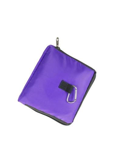 Suntek Katlanabilir Seyahat Duffel Torbası Katlama Menekşe Menekşe Mor