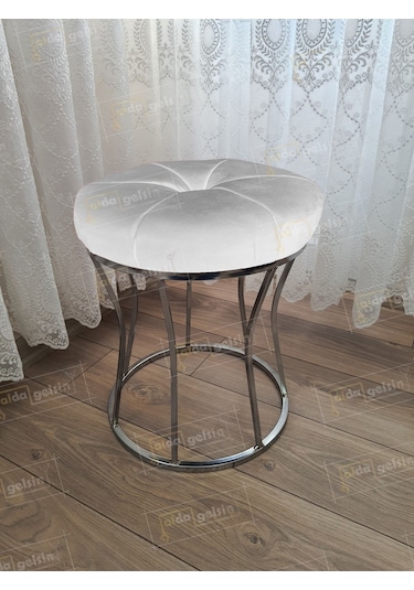 Kum Saati Dilimli Makyaj Pufu Gümüş Beyaz