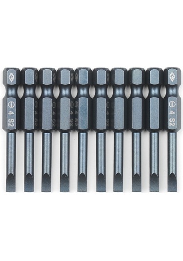 Dinosaurs 10 Parçalı Oluklu Tornavida Ucu Seti 1/4 Inç Altıgen Sl4 5 Cm