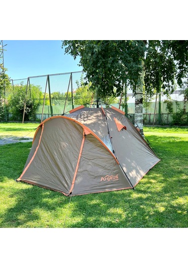 Iglo 3 Kişilik Çadır Argeus - Bagajlı Çift Tenteli - Otomatik Kurulum - Arg-204 - 4 Mevsim Çok Renkli