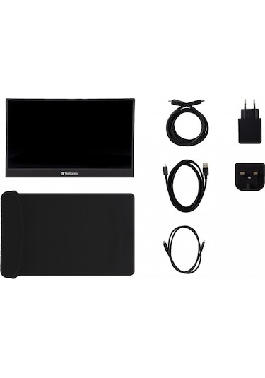 Verbatim Pmt-14 14" 6 Ms Full Hd Ips 60 Hz Dokunmatik Taşınabilir Monitör