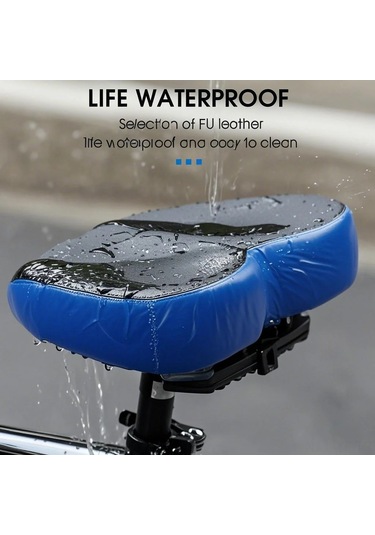 Yifomall Sürekli Konforlu Bisiklet Jantı - Genişletilmiş Burunsuz Tasarım, Tüm Modeller İçin Uygun, Darbe Emici Sünger Ve Pu Deri, Siyah Siyah