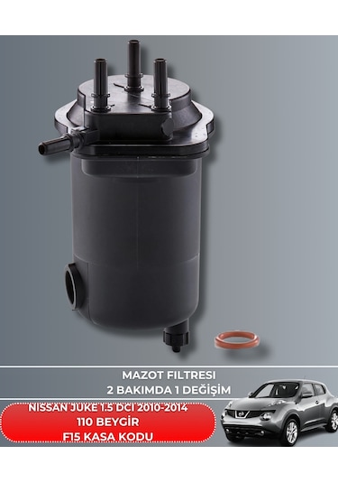 Nıssan Juke 1.5 Dcı 2010-2011-2012-2013-2014 110 Beygir Mazot Yakıt Filtresi