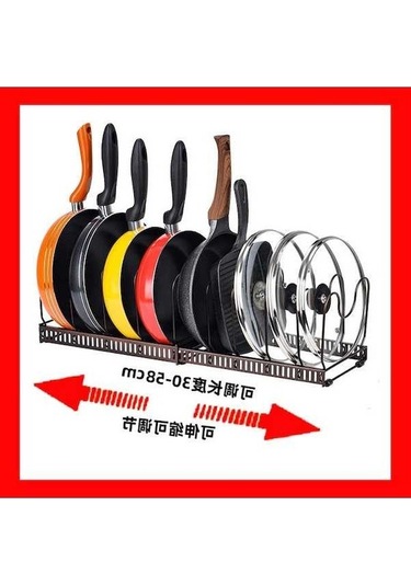 Dancemonkey 3 Katmanlı Ayarlanabilir Geri Çekilebilir Dövme Demir Tencere Kapağı, Raf Depolama Diğer