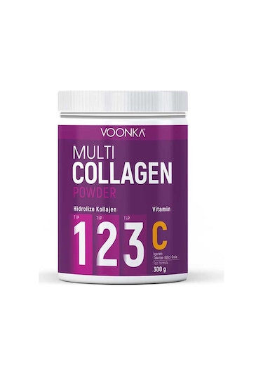 Voonka Multi Collagen Powder Vitamin  C 300 G