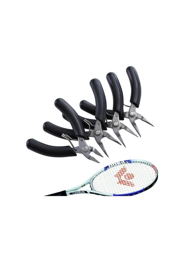 Sones 4 İnç Paslanmaz Çelik Avuç İçi Mini Elektronik Pense İğne Burunlu Düz Pense