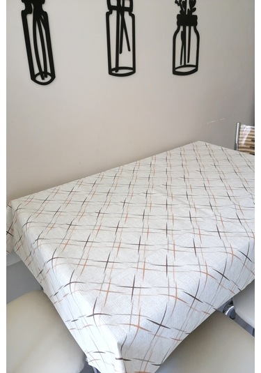 Altı Astarlı Muşamba Masa Örtüsü -kare Yuvarlak Dikdörtgen Çzg