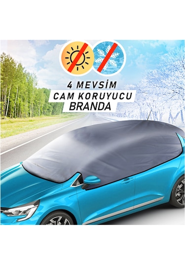 Dust Oto Güneş Ve Buzlanmadan Koruyucu Yarım Araba Brandası