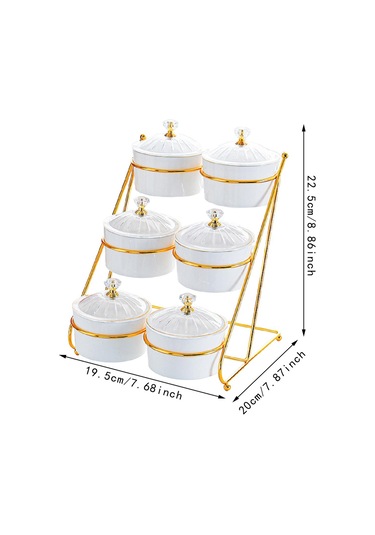 Homyl Kuru Meyve Tepsisi Çok Fonksiyonlu Raflı Fındık Beyaz
