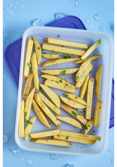 Tupperware Alaska Kap Kısa Gövdeli 2.25L Mavi