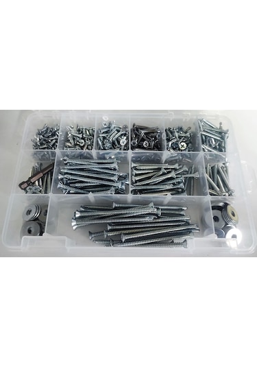 Ayaz Yhb Matkap Uçlu Akıllı Vida Seti 417 Parça