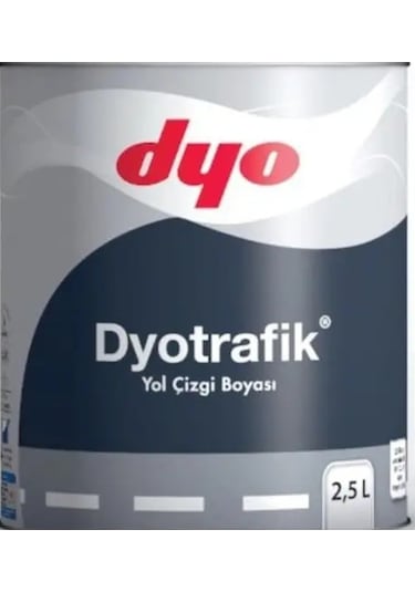 Dyo Trafik Yol Çizgi Boyası Beyaz 2.5 L