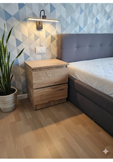 Karmen Ahşap Renk Gizli Bölmeli Komodin Ahşap Karmen Ahşap Renk Gizli Bölmeli Komodin Ahşap