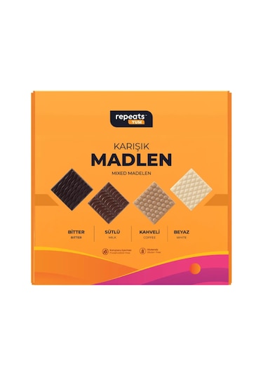 Yum Karışık Madlen Çikolata 385gr