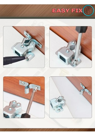 Easyfix Kafe İçin Kapıya Takılan Raylı Kilit 224221416 Yatay