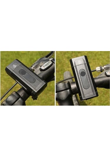 Forte Gt 800 Lümen Bisiklet Ön Farı Xbyc 6127 Usb Şarjlı Siyah