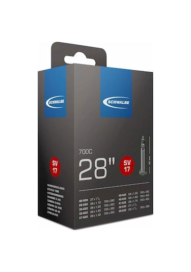 Schwalbe İnce Sibop İç Lastik Sv17 40mm700x28-45c
