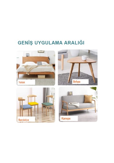 Pvc Sandalye Profil Ayak Pabucu Sessiz Yumuşak - S / Şeffaf Şeffaf