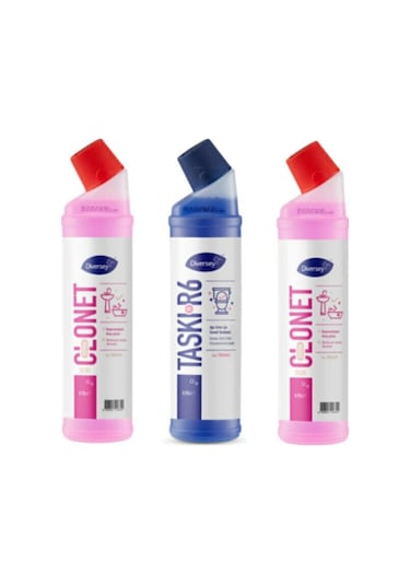 Diversey Taski Clonet Extra 2 x 750 ML + Room Care R6 750 ML