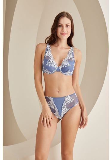 Loya Kadın İndigo Dalia Desteksiz Tek Sütyen İndigo