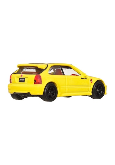 Hot Wheels 2'li Premium Araba Seti 99 Honda Cıvıc Type R & Hond Çok Renkli