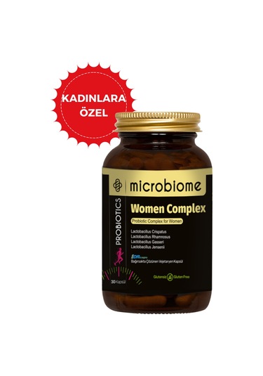 Microbiome Probiotic Women Complex 30 Kapsül