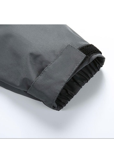 Kadın Açık Spor Tek Katmanlı Stormsuit Aşınmaya Dayanıklı Su Geçirmez Rüzgar Geçirmez Mont Siyah