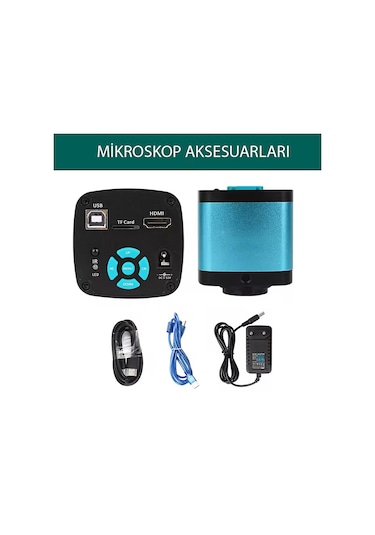 Triline 48mp 4k 60f/s Endüstriyel Mikroskop Katlanabilir Tutucu 1