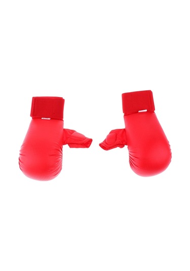 Suntek Pu Deri Karate Müsabaka Eldiveni Eldiven Mma S-kırmızı Kırmızı