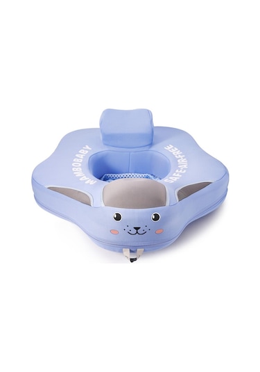 Mambobaby Bel Destekli Yüzme Simidi - Mavi