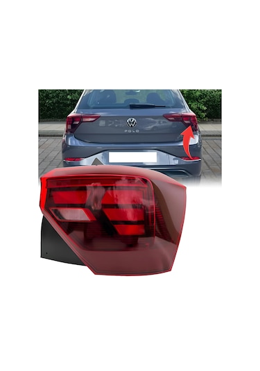 Vw Polo 2021 Stop Lambası Dış Ledli Sağ 2g0945096e