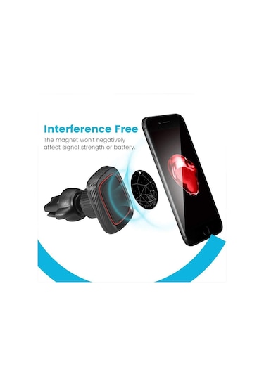 Araç Içi Mıknatıslı Telefon Tutucu Havalandırmaya Takılan Ct-213