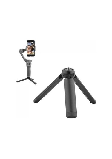 Createtech Alüminyum Montaj Tripod, Kaymaz Silikon Ped, Osmo Mobile 3 Tornavida Sabitleyici
