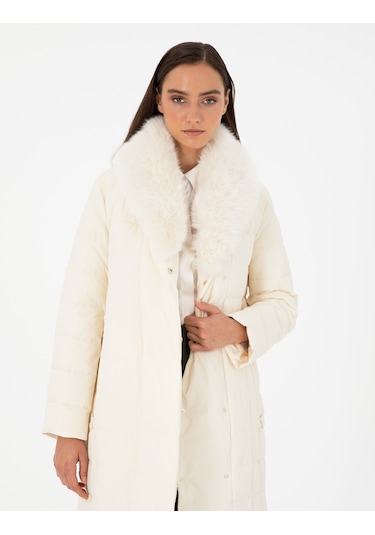 Pierre Cardin Kadın Ekru Kaban 50290313-vr019 Ekru